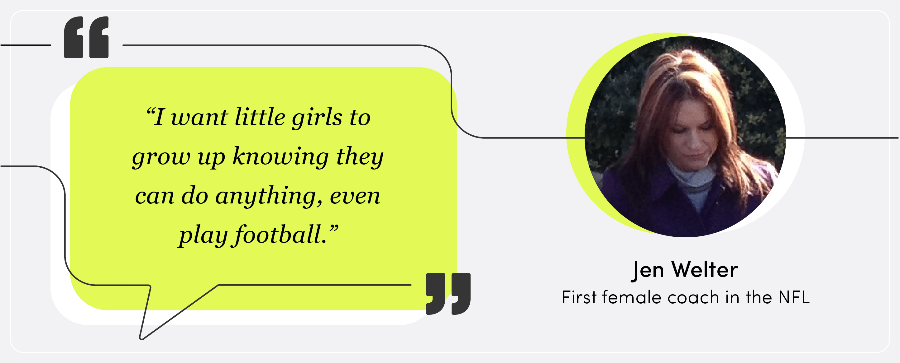 Jen Welter quote