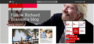 Richard Branson's blog