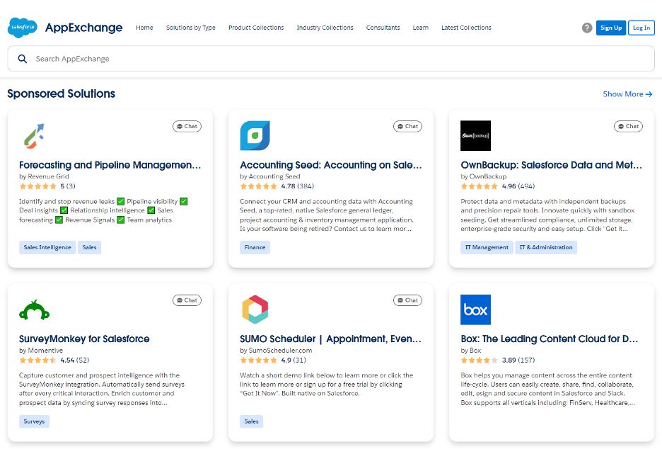 Salesforce CRM AppExchange