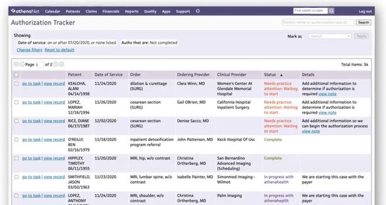 athenacollector authorization tracker