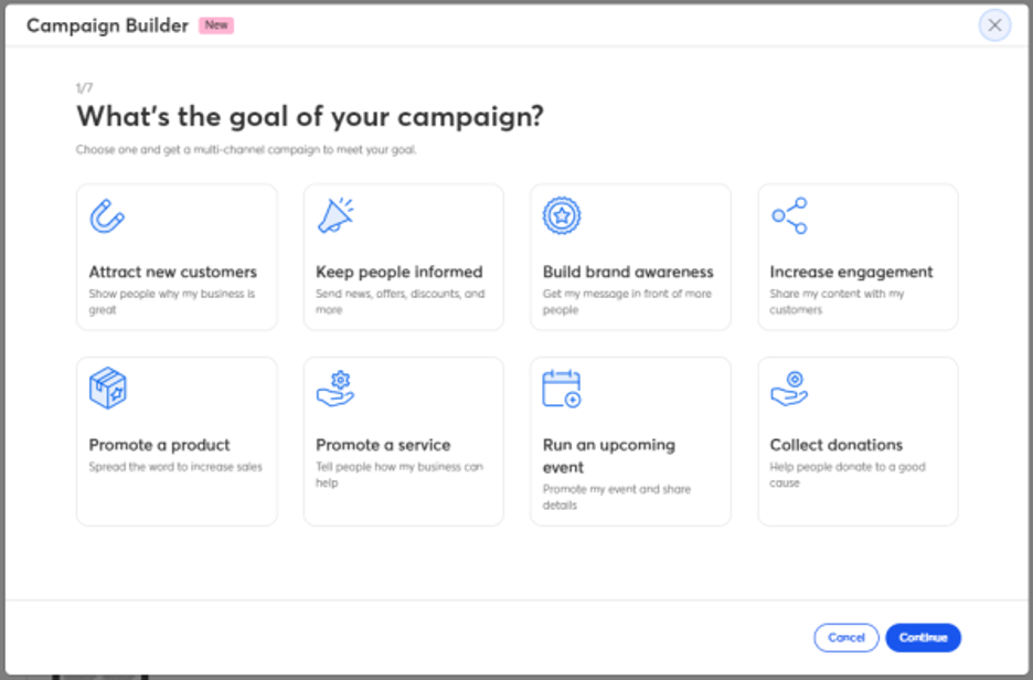 Constant Contact AI system to build campaigns