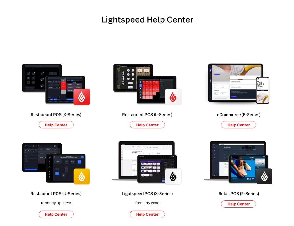 Lightspeed online help center
