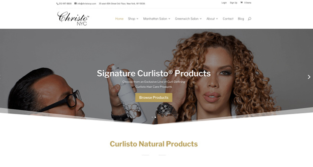 Curlisto homepage