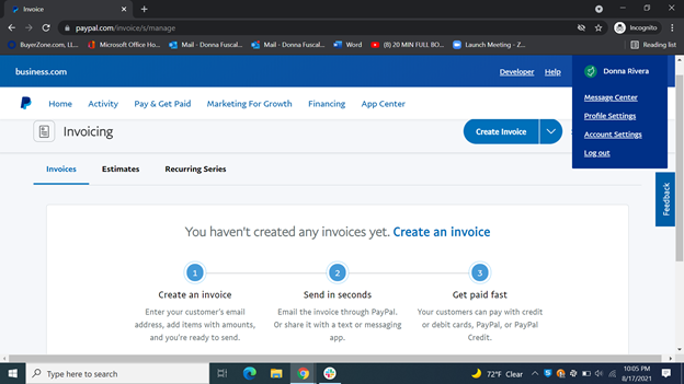 How To Use PayPal To Send Invoices - Business.com