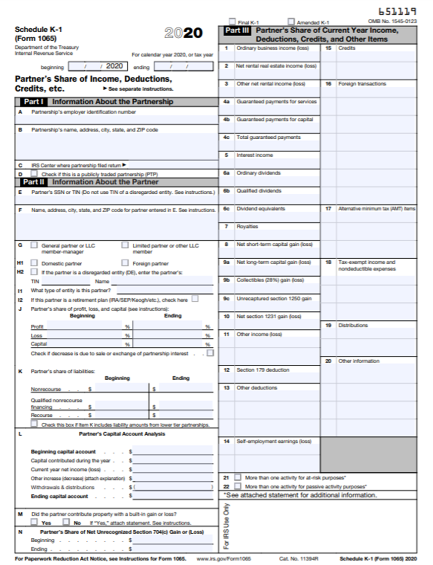 Do You Get A K1 With An Llc