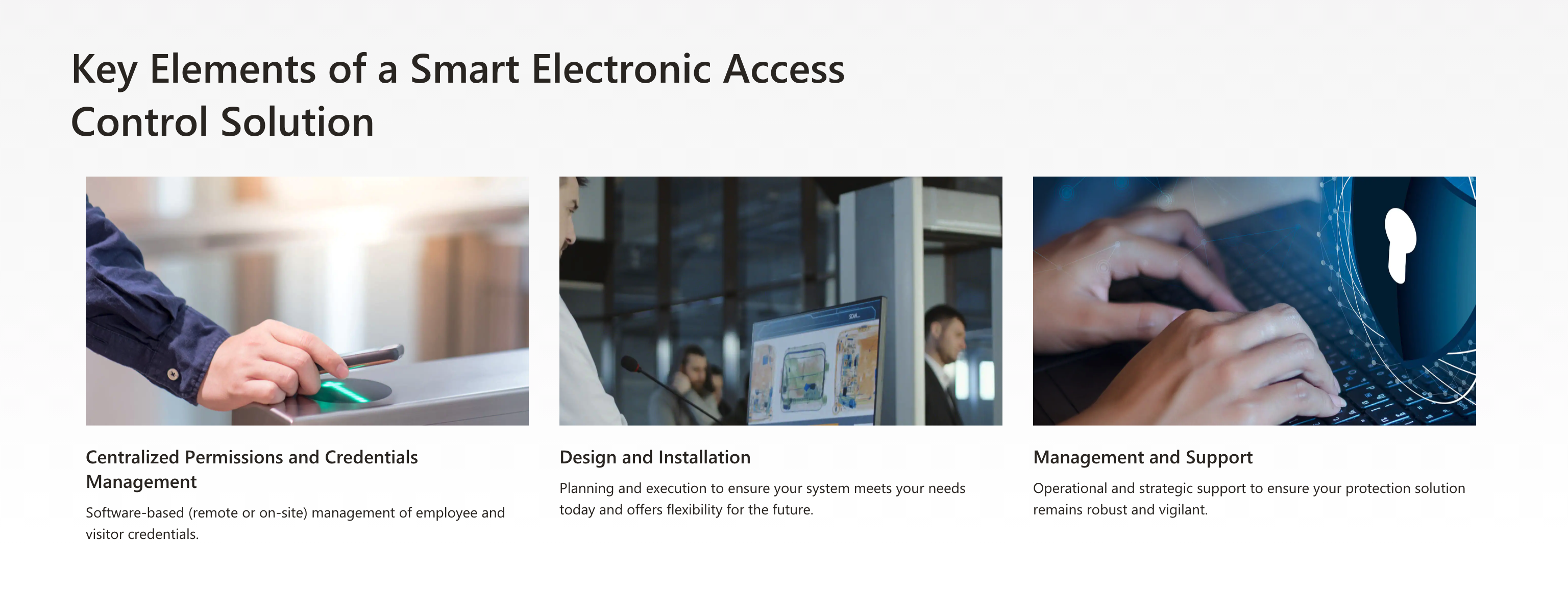 Johnson Controls electronic access control basics