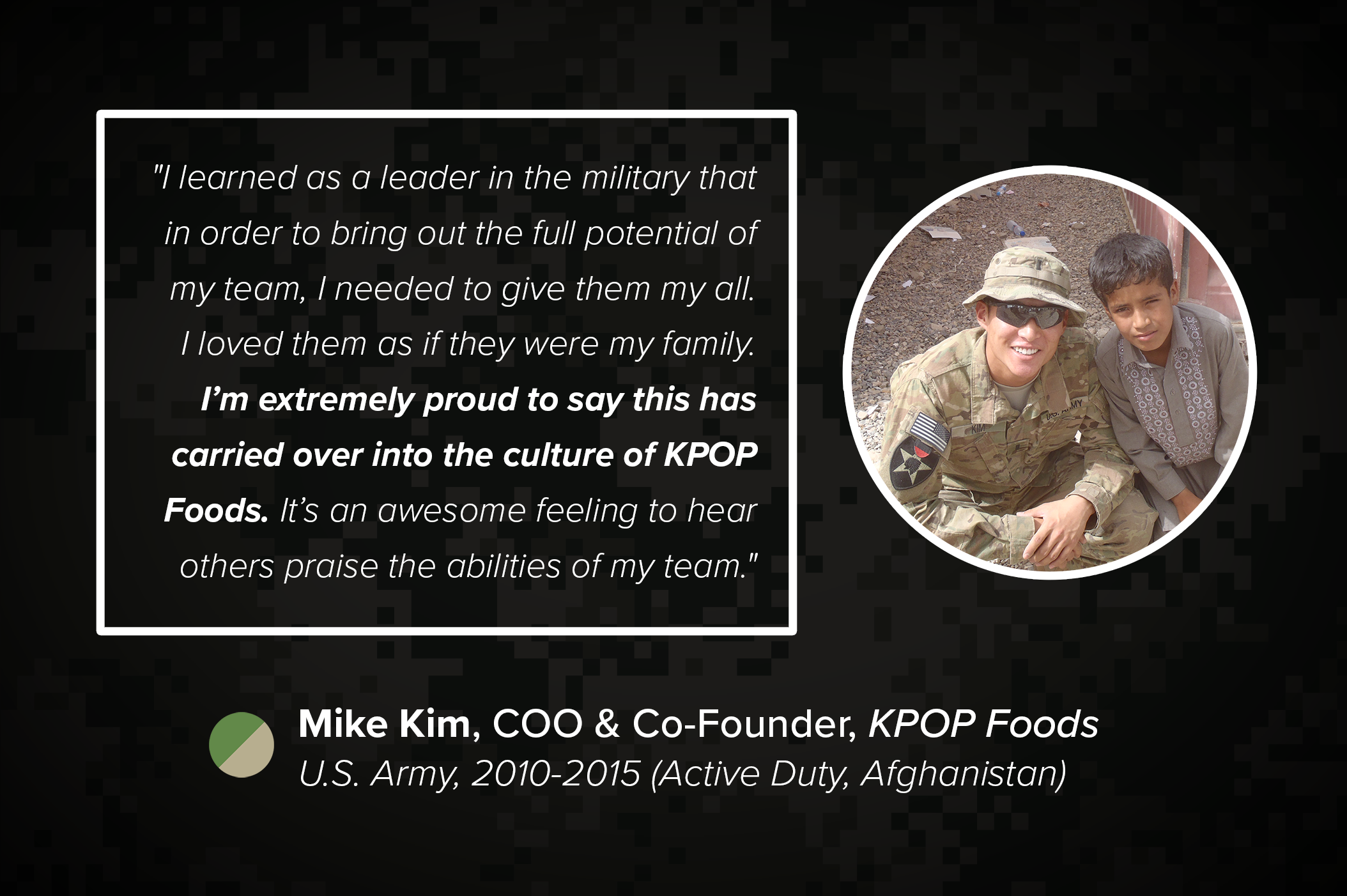 Mike Kim quote