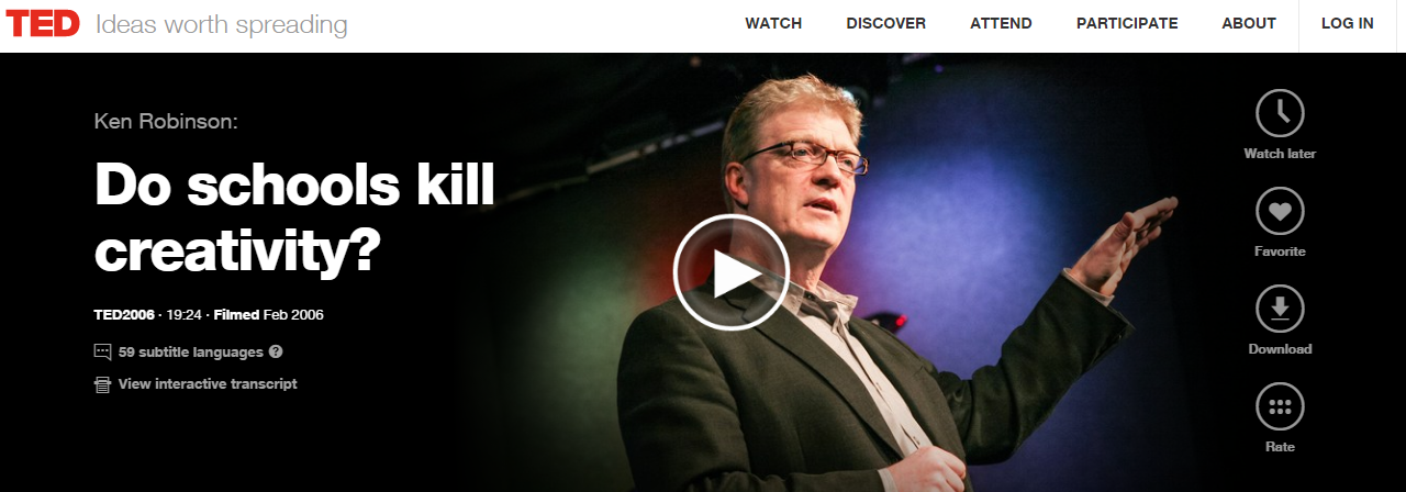 TED Talks video example