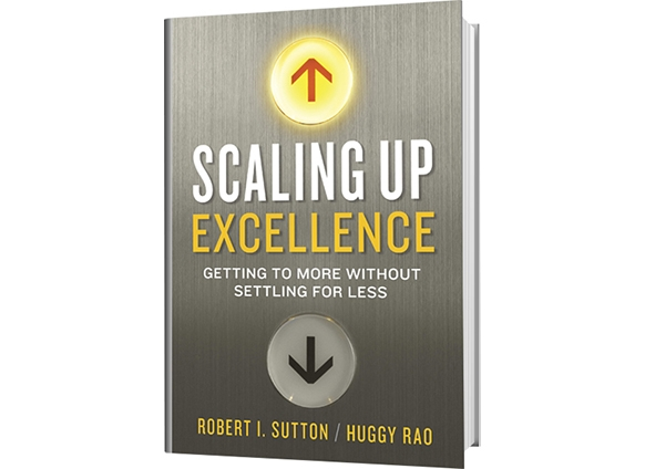 Book Cover: Scaling Up Excellence by Robert Sutton